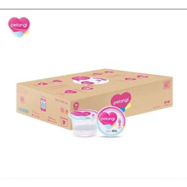 Air mineral Pelangi Cup 48 x 120 ml ( 1 karton )