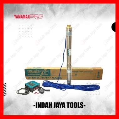 YAMAMAX PRO 3" SR Pompa Satelit 0.75 HP Sible Submersible Sumur Bor
