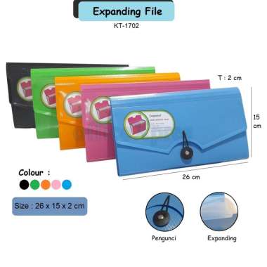 Expanding File / Map Sekat / Expanding Dokumen File 1702 / Map File Biru