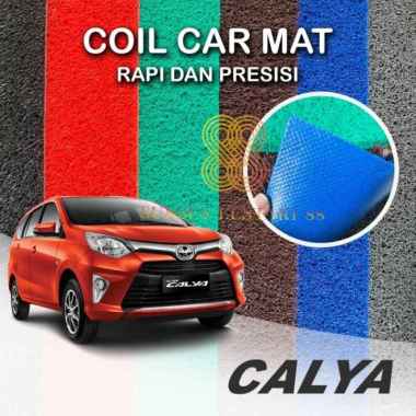 KARPET MOBIL PREMIUM TOYOTA CALYA MIE BIHUN 1 WARNA FULL BAGASI Merah