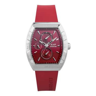 Expedition E 6800 BF Jam Tangan Wanita Original Red Silver