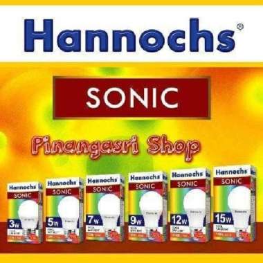 Lampu Led Sonic Hannochs 9w 9 w 9 watt LED Bulb Hannoch sonic 7watt Putih