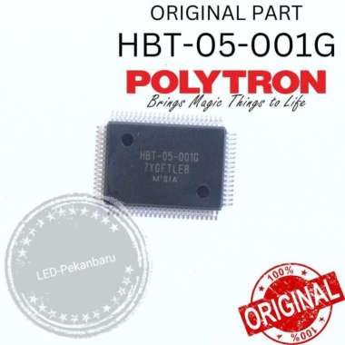 ORIGINAL HBT-05-001G HBT 05 001 G 01G IC PROGRAM TV POLYTRON ORI ASLI