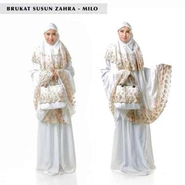 MUKENA MAHAR PENGANTIN SUSUN ZAHRA MILO