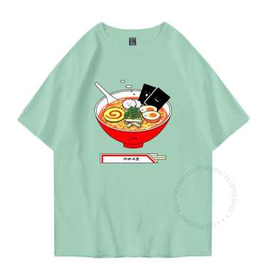 ELLIPSESINC Kaos Oversize Pria Wanita Sage Green x Army Green RAMEN XXXL SAGE GREEN