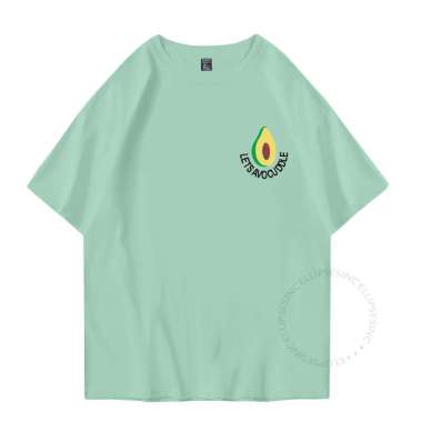 ELLIPSESINC Kaos Oversize Pria Wanita Sage Green x Army Green LETS AVOCUDDLE XXXL SAGE GREEN