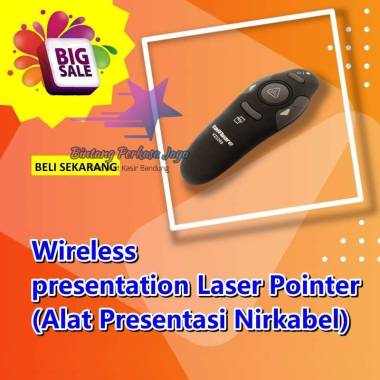 Wireless presentation Laser Pointer (Alat Presentasi Nirkabel) PPT Untuk Presentasi Elegan dan Berke