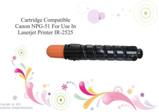Cartridge Compatible NPG51 NPG-51 For Canon Laserjet Printer IR-2520 Multicolor