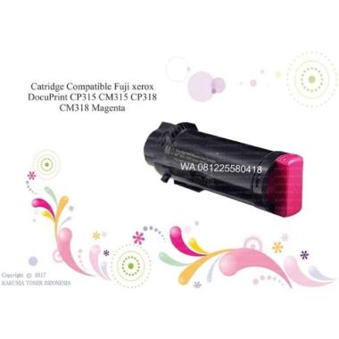 Toner Cartridge Compatible Fuji xerox DocuPrint CP315 CM315 Magenta Merah