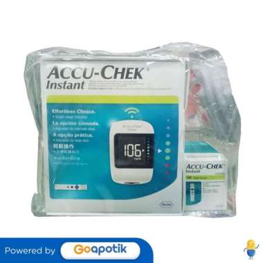ACCU-CHEK INSTANT GLUCOSE METER + ACCU CHEK INSTANT STRIP BOX 50 PCS