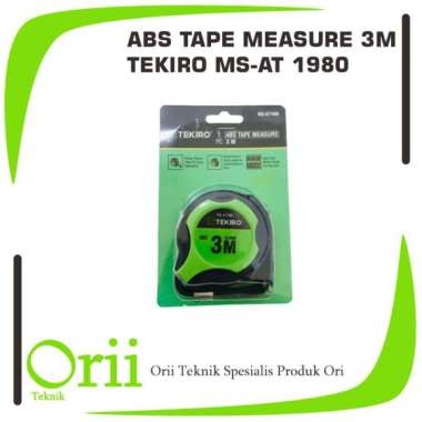 Tekiro Meteran ABS Tape Measure 3 Meter MS-AT1980