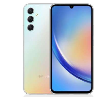Samsung Galaxy A34 8/128GB 5G GARANSI RESMI Awesome Silver