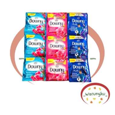 SACHET Downy 10ml 1 PCS Pelembut Pakaian FLORAL PINK