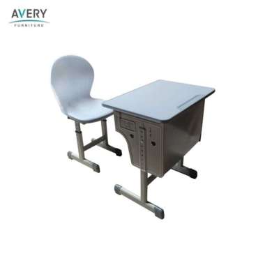 Meja Belajar SD001 / Set Meja Belajar + Kursi / Meja belajar Anak - SD001 SD001 B (GREY)