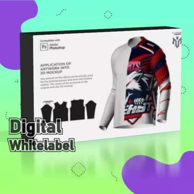 3d Double V Neck Jersey Mockup - Digital Whitelabel