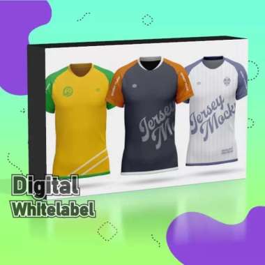 Sport Jersey Shirt Mockup - Digital Whitelabel