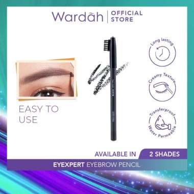 EYEXPERT EYEBROW PENCIL WARDAH PENSIL ALIS BLACK