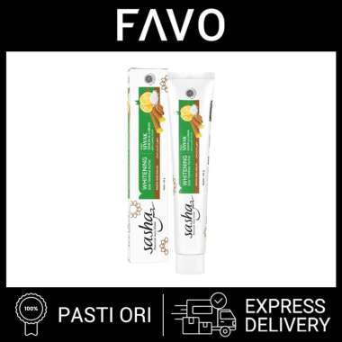 Sasha Pasta Gigi Whitening - 150 gr