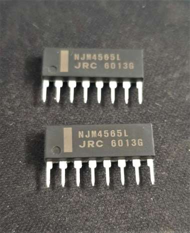 IC NJM4565L 4565 JRC Dual Operational Amplifier SIP-8