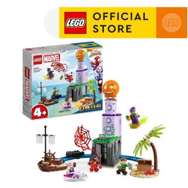 LEGO Spidey 10790 Team Spidey at Green Goblin's Lighthouse (149 Pieces), Building Block, Toys, Brick