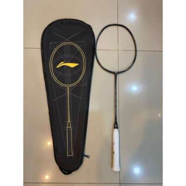 RAKET BADMINTON LINING WINDSTORM 79 S | H RAKET BADMINTON ORIGINAL 127-1 BLACK GOL