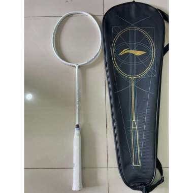 RAKET BADMINTON LINING WINDSTORM 79 S | H RAKET BADMINTON ORIGINAL 136-4 WHITE