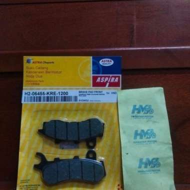 DISK PAD FR KAMPAS REM DEPAN PCX ASPIRA H2-06455-KRE-1200