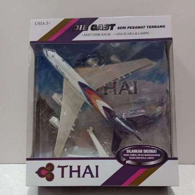 Mainan Diecast Pesawat Terbang Baru