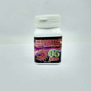 Pelmo Pelet Monster 5 Red Pelet Ikan Cupang Giant Indukan Guppy Betta Sp