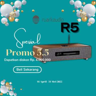 RUARK AUDIO R5 HIGH FIDELITY MUSIC SYSTEM RICH WALNUT VENEER