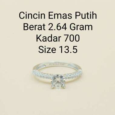 Cincin Emas Putih Harga Terbaru Desember 2020 Blibli