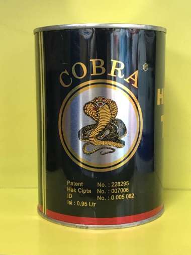Thinner Cobra Hitam - High Gloss Thinner 0.95 ltr Hitam