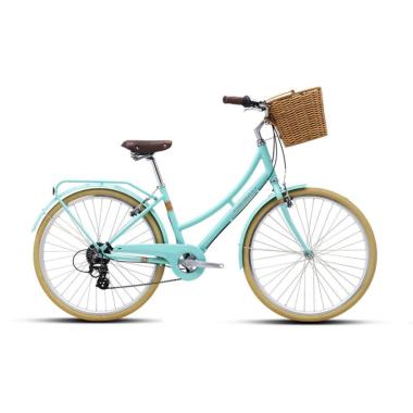 Polygon Sierra Oosten TA [26 inch] Sepeda Keranjang Rotan Vintage City Bike Tosca