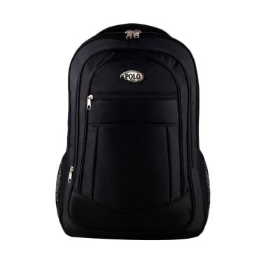Polo Black Campus Cobra Laptop Backpack - Black