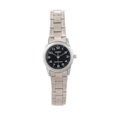 Casio LTP-V001D-1B Fashion Jam Tangan Wanita - Silver