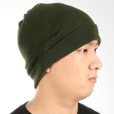 Elfs Shop Topi Kupluk Lipat - Hijau Army
