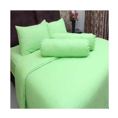 Chelsea Microtex Polos Set Sprei dan Bed Cover - Lime