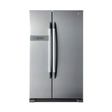 Daewoo DFR-SX62BB Kulkas - Silver [Side by Side/ 618 L]