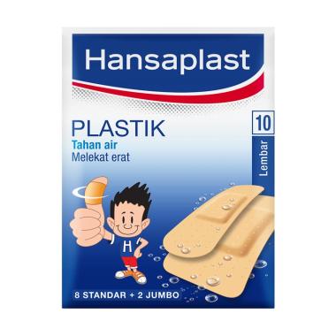 Hansaplast Plaster Plastik Tahan Air (10's)