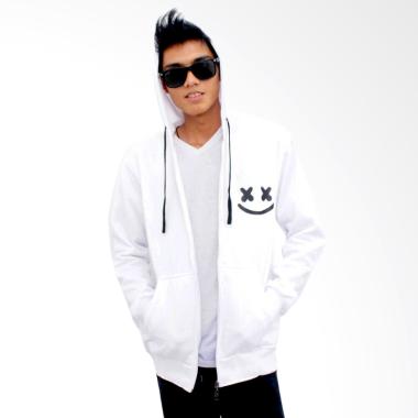 Kezora Marshmallow Smile Jaket Pria - White