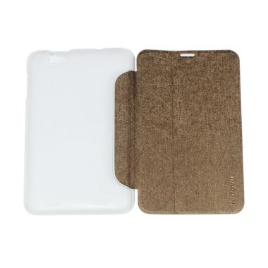 VR Leather Flip Cover Casing for Tablet Lenovo A5000 (7.0 Inch) - Brown VR Leather Flip Cover Casing for Tablet Lenovo A5000 (7.0 Inch) - Brown
