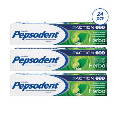 Pepsodent Action 123 Pasta Gigi Herbal ...