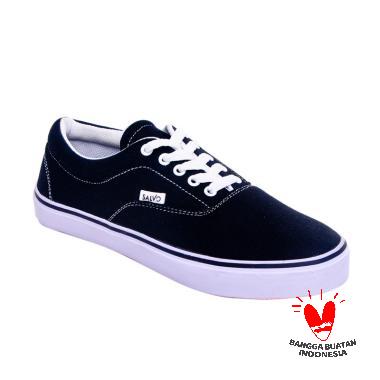 Salvo Shoes Tali Trendy A03 Sepatu Pria - Hitam