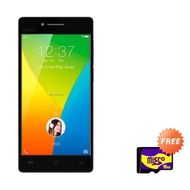 Vivo Y51 Smartphone - Hitam [16GB/ 2GB] + Free MicroSD 16GB