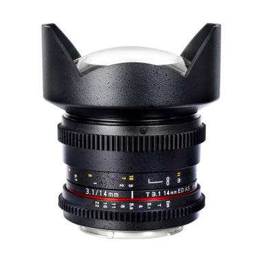 Samyang Lens 14mm T3.1 VDSLR MK II For Canon - Black