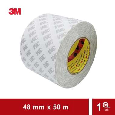 3M 9075i-7385C Coated Tissue Double Tape [48 mm x 50 m]