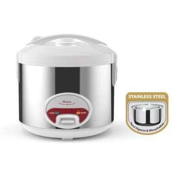 Maspion MRJ-1808SS Magic Com 1.8 Liter Stainless Steel - Silver silver