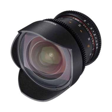 Weitwinkelobjektiv Schwarz Samyang 20/1,8 Objektiv DSLR Sony E manueller Fokus Fotoobjektiv