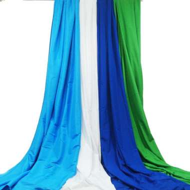 Background Foto Studio Kain Polos 3 x 6 Meter Tanpa Sambungan Biru Muda