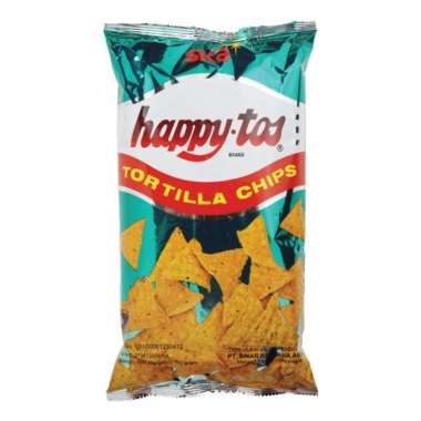 Promo Harga Happy Tos Tortilla Chips Hijau 160 gr - Blibli